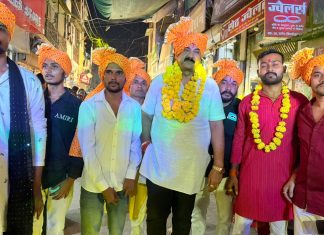 माँ मरघट काली की भव्य चुनरी यात्रा में उमड़ा आस्था का सैलाब