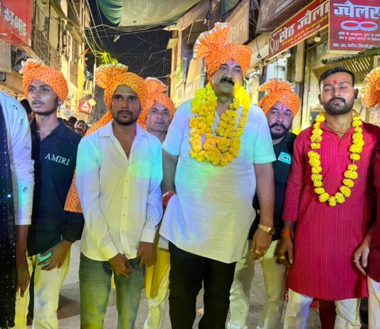 माँ मरघट काली की भव्य चुनरी यात्रा में उमड़ा आस्था का सैलाब