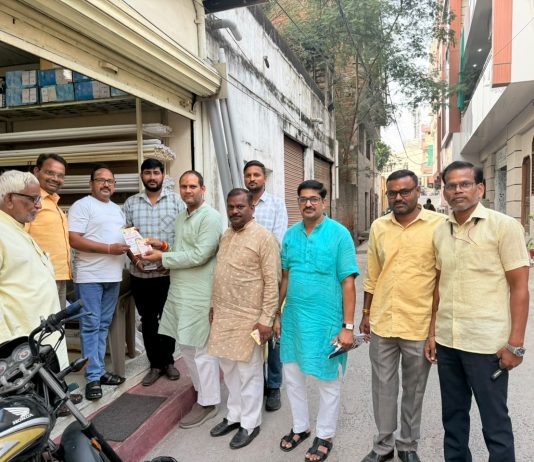 भाजपा ने घर-घर जनसंपर्क कर राठौर के पक्ष में मतदान की अपील की