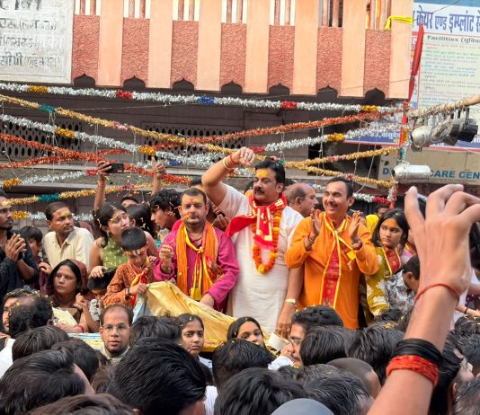 खटिकयाना की काली की विसर्जन यात्रा बनी आस्था का केंद्र
