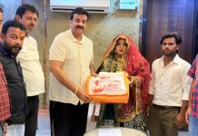 पिता का साया बन डॉ. संदीप सरावगी ने आफरीन को दी विदाई