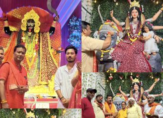दुर्गा पंडालों में मुख्य अतिथि के रूप में पहुंचे डॉ. संदीप सरावगी
