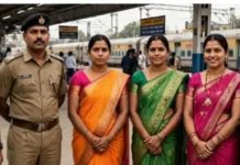 ट्रेनों में यात्रियों से वसूली करने वाले 4 किन्नर दबोचे