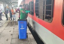 विशेष अभियान 6.0: ‘कोच-टू-कोच’ चलित डस्टबिन प्रणाली